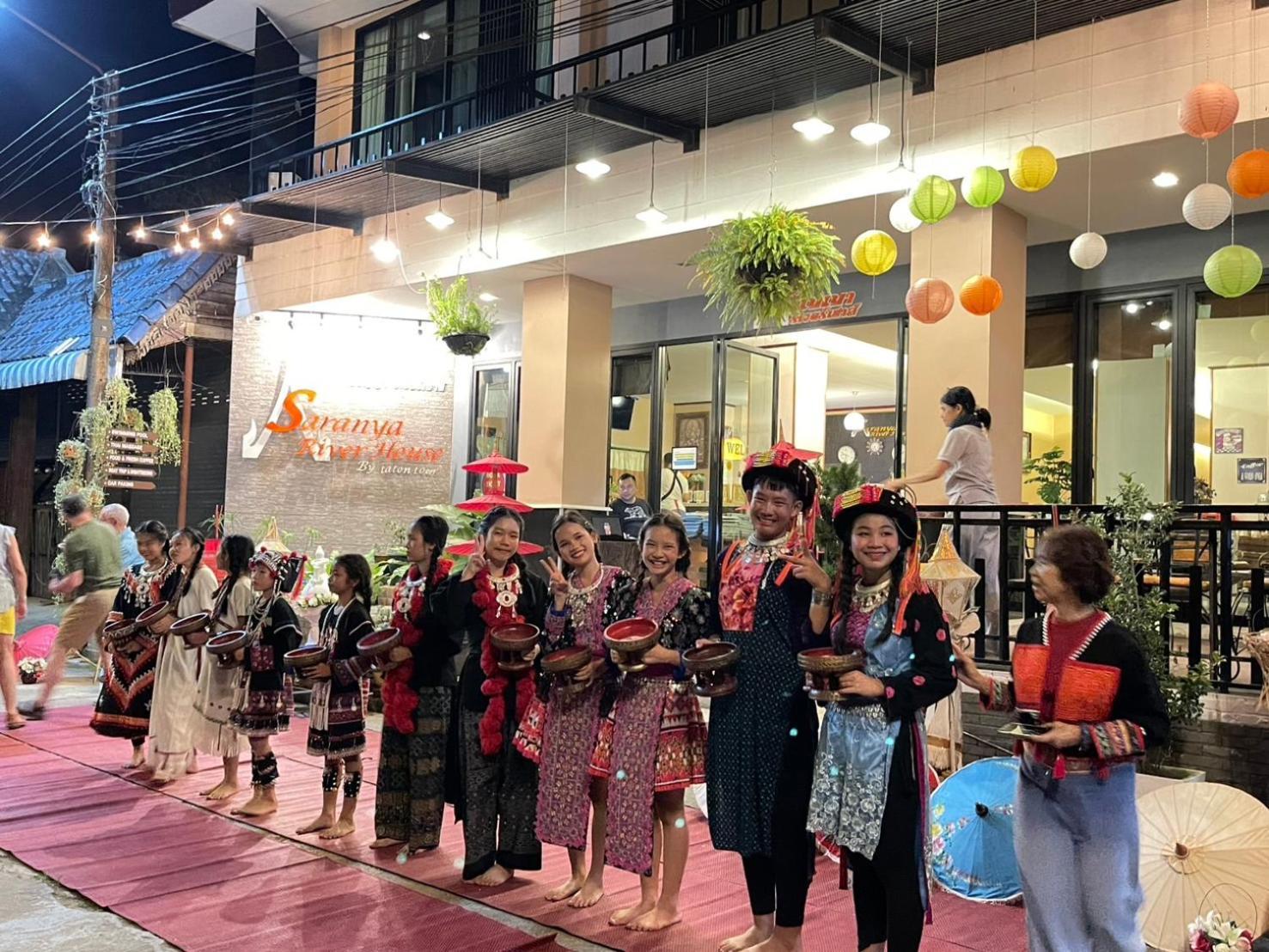 Saranya River House สรัญญาริเวอร์เฮาส์ Mae Ai Exteriér fotografie